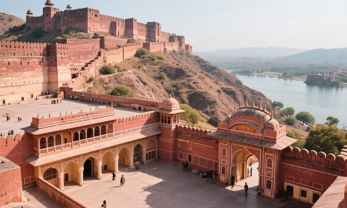 Amber Fort in Jaipur, Rajasthan