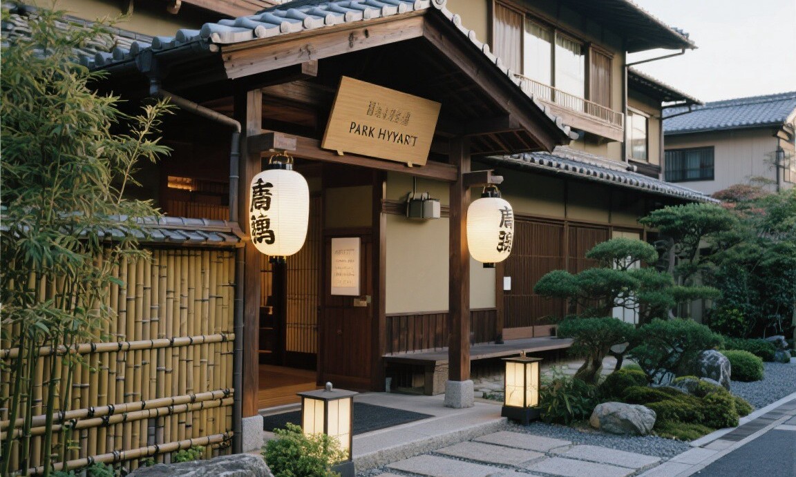 Hyatt points redemption at Park Hyatt Kyoto
