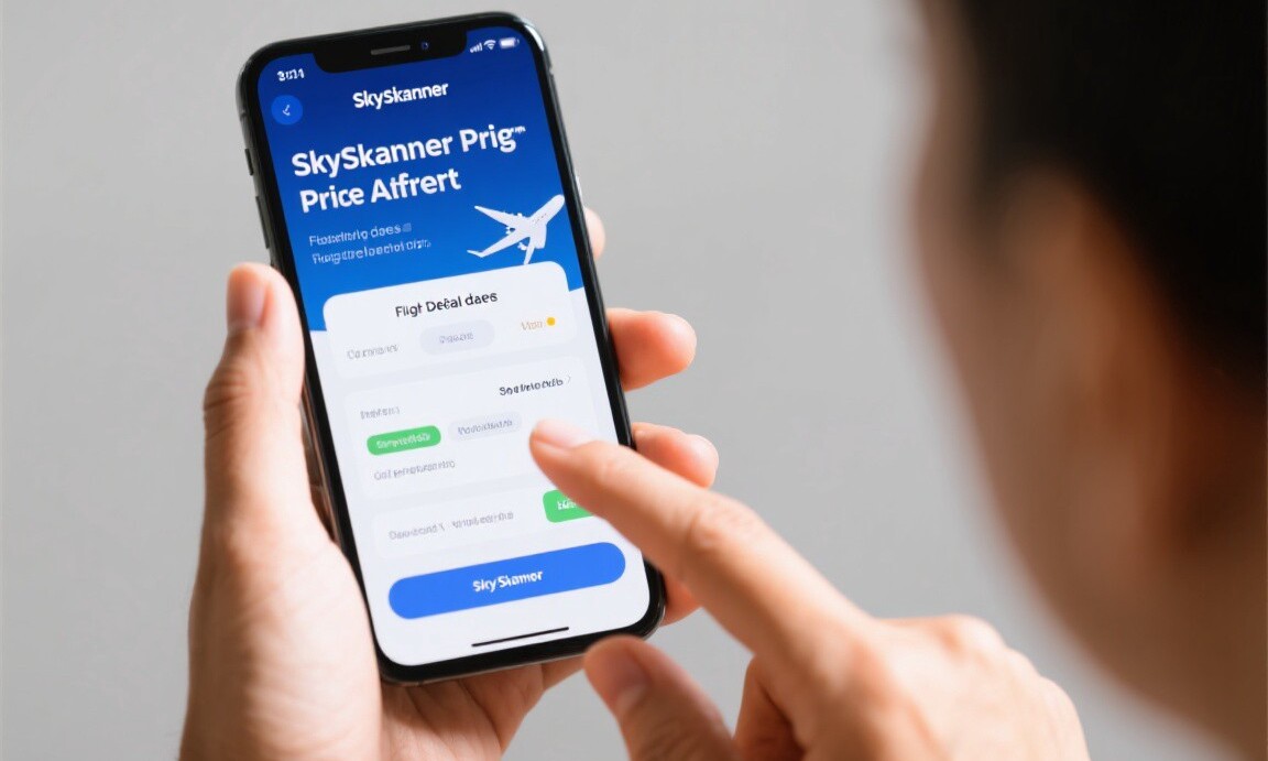 Setting up flexible date price alerts on Skyscanner