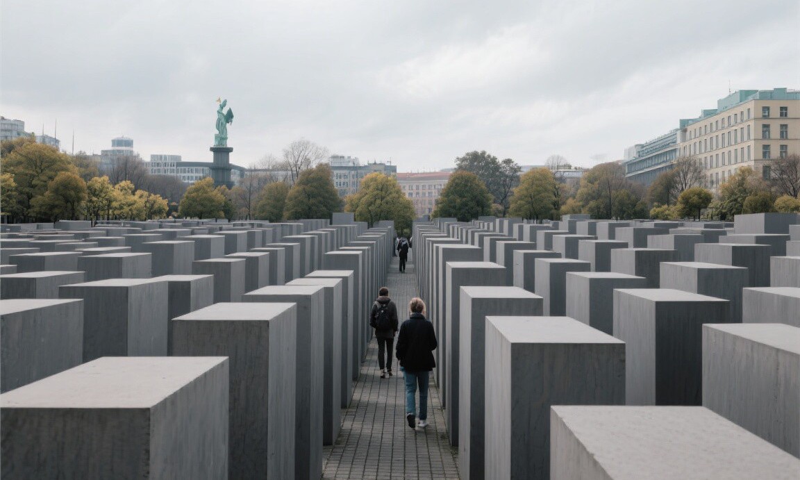 Memorial to the Murdered Jews of Europe in Berlin