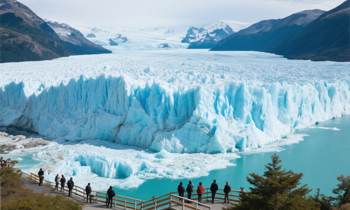 Perito Moreno Glacier in Patagonia, Argentina