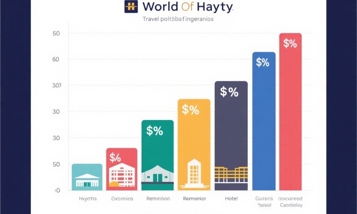 Hyatt points redemption value comparison chart
