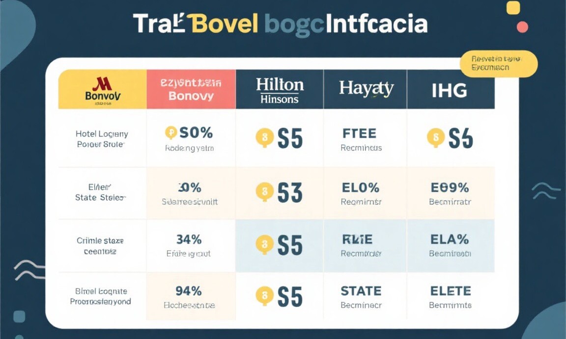 Hotel loyalty program comparison table