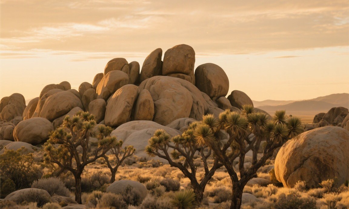 Joshua Tree National Park boulder formations