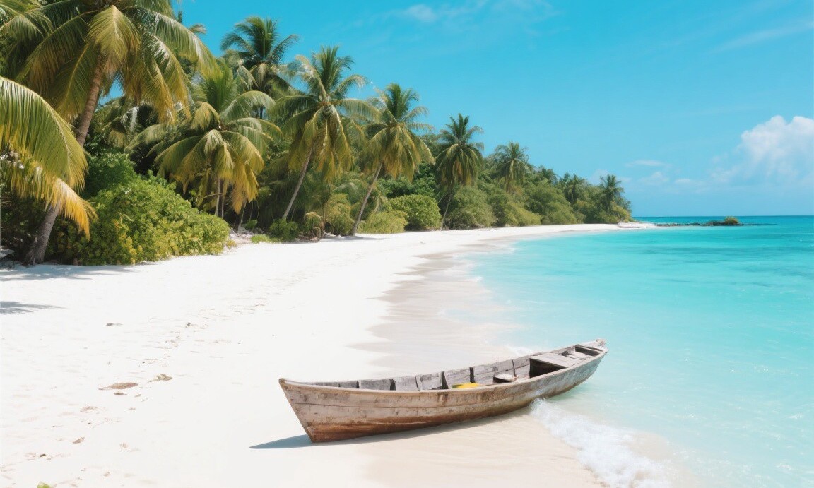 Corn Islands Caribbean beach in Nicaragua