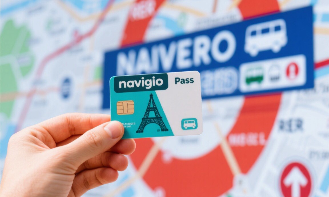 Multi-day transit pass for Paris metro system